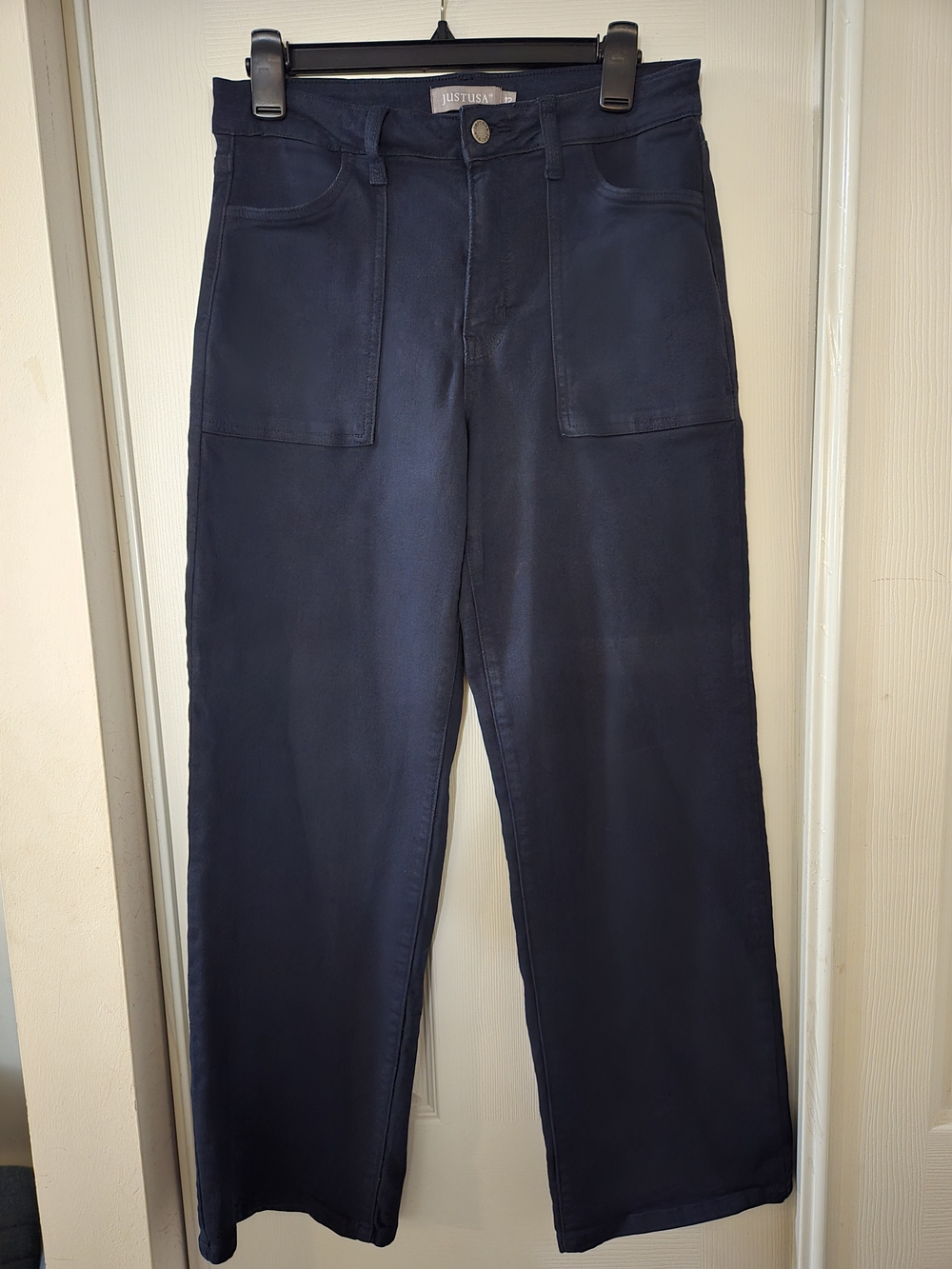 Just USA Navy Straight-Leg Womens Jeans